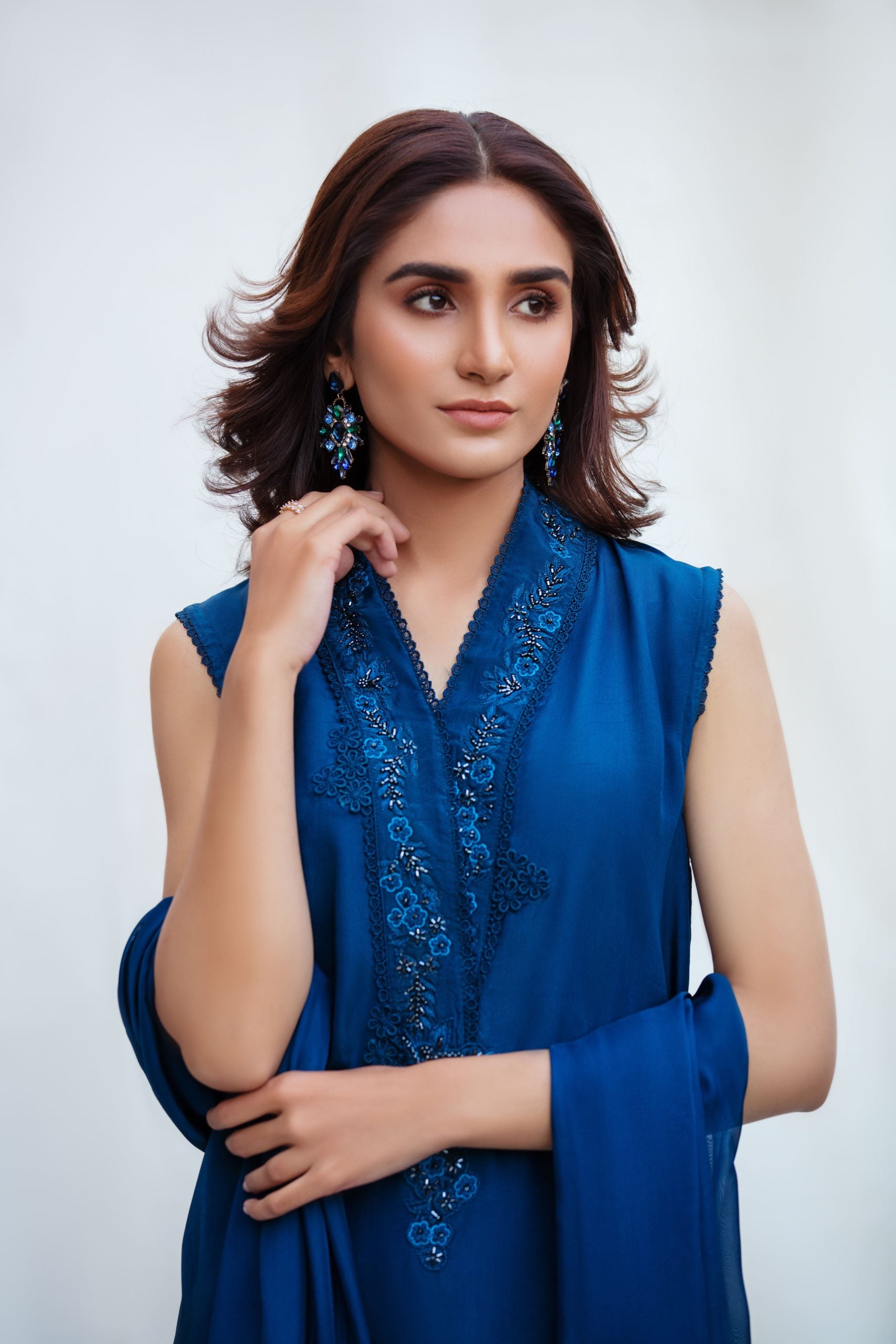luxe Pret 23- A classic deep blue